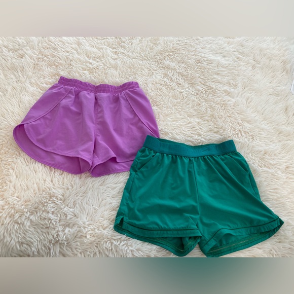 all in motion Other - Bundle of 2 All in Motion Kids' Green and Purple Shorts
